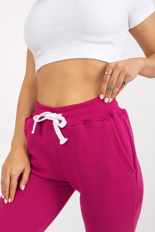 Fuchsiafarbene Jogginghose aus...
