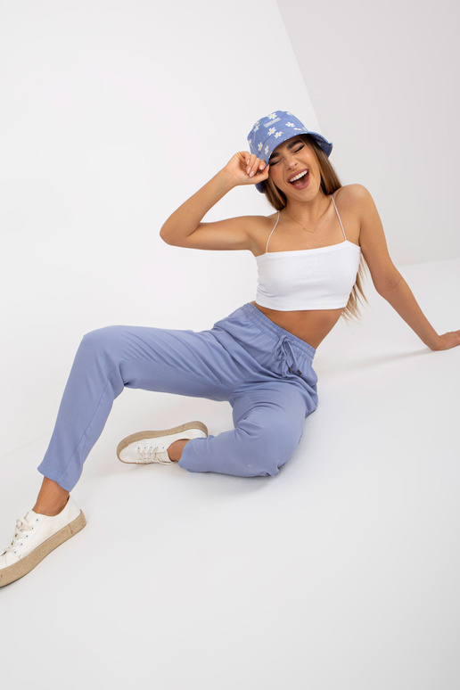 Helesinised riidest püksid SUBLEVEL...