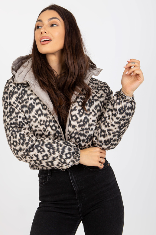 Beigefarbene doppelseitig gesteppte... Beigefarbene doppelseitig gesteppte...