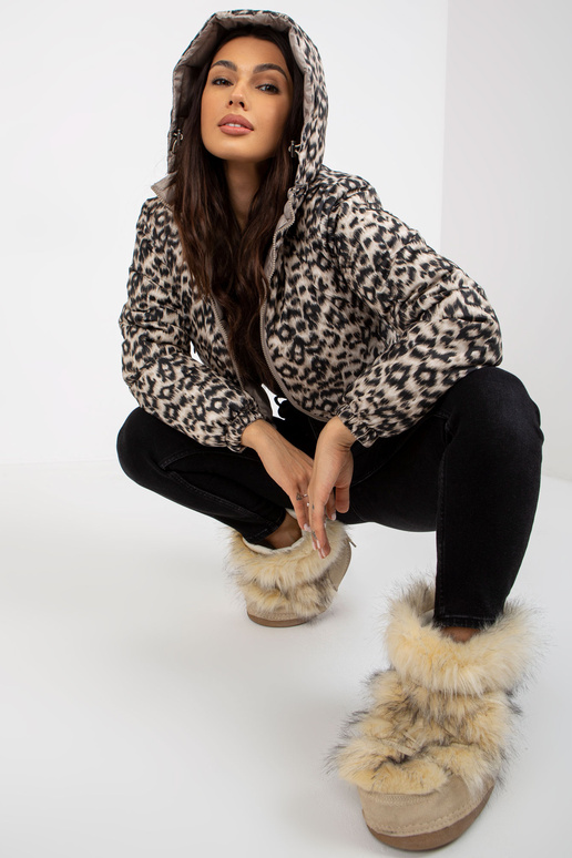 Beigefarbene doppelseitig gesteppte... Beigefarbene doppelseitig gesteppte...