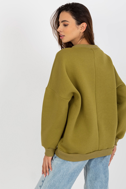 Olivgrünes Kapuzen-Plaastritega...