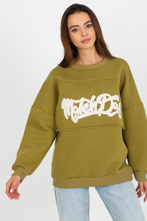 Olivgrünes Kapuzen-Plaastritega...