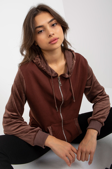 Pruun naiste kampsun...