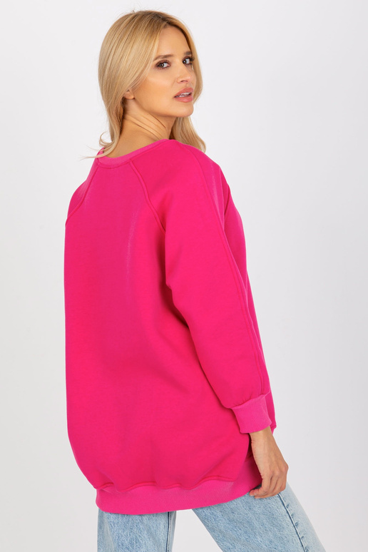 Fuksia värvi põhiline kapuutsita...