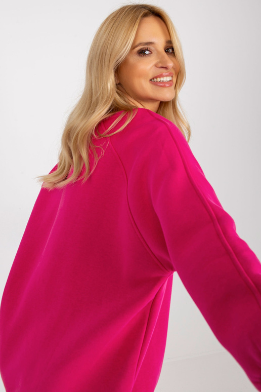 Fuksia värvi põhiline kapuutsita...