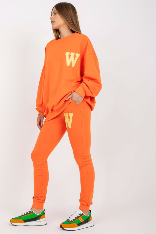 Oranž dressikomplekt kõrge vöökohaga...