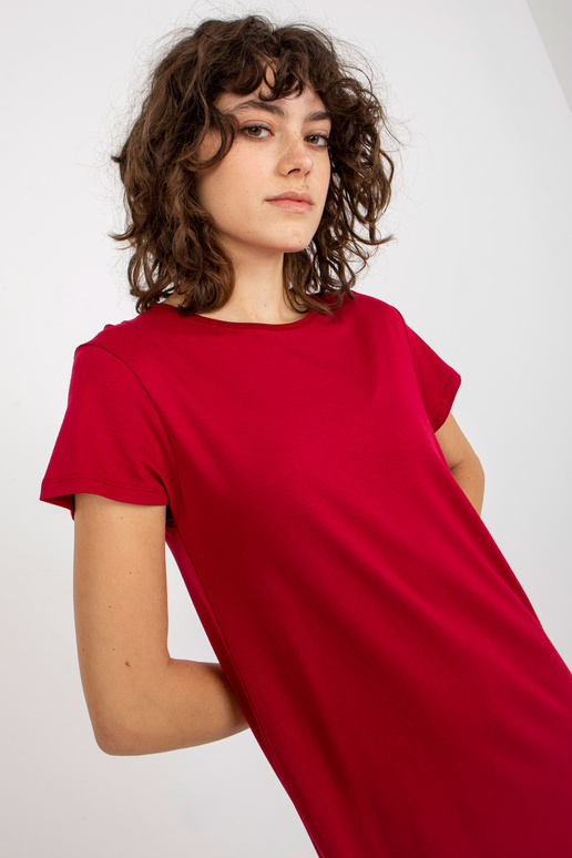 Liliane helepruun lõhikutega midikleit