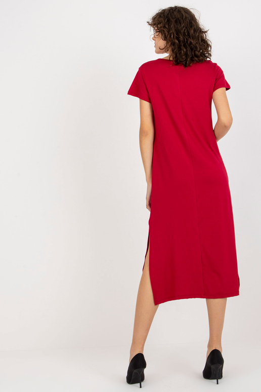 Liliane helepruun lõhikutega midikleit