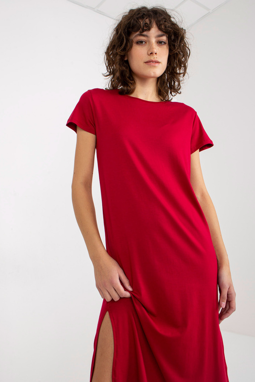 Liliane helepruun lõhikutega midikleit