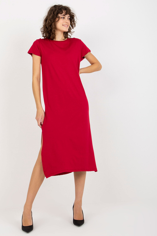 Liliane helepruun lõhikutega midikleit