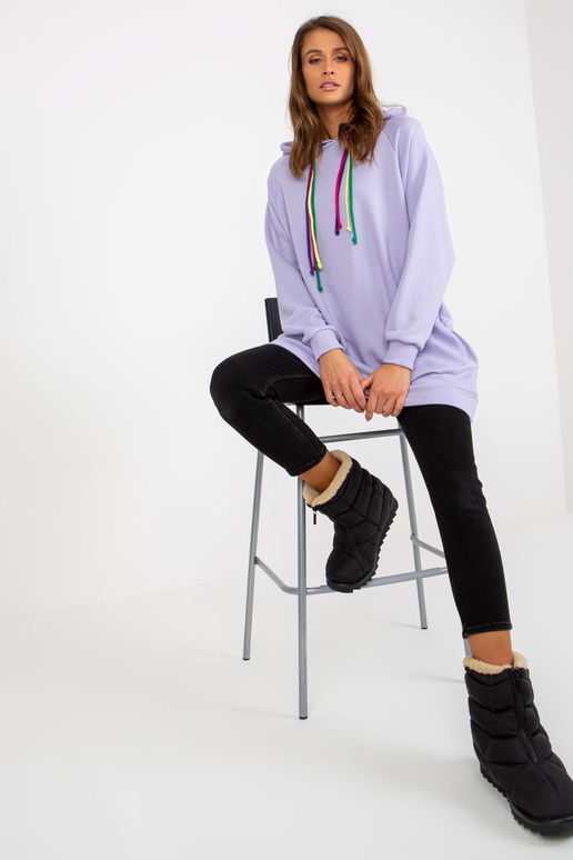 Hellviolettes langes Pusa ja...