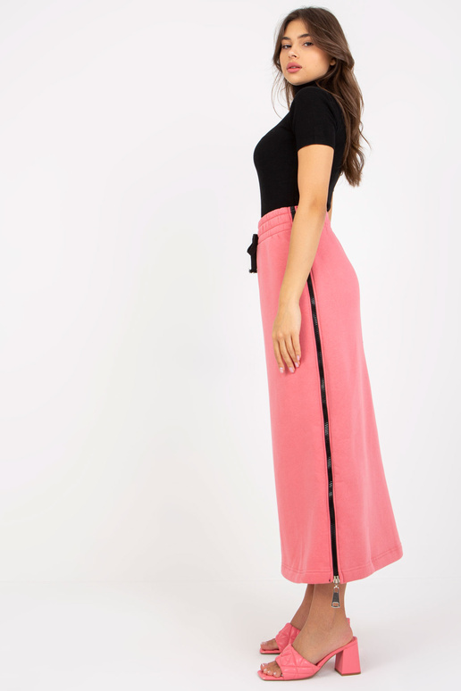 Köitega korall-midi dressipluusi seelik