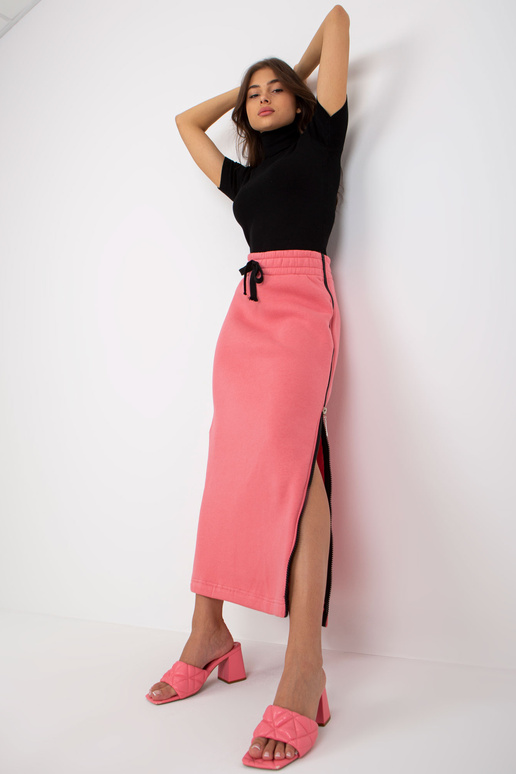 Köitega korall-midi dressipluusi seelik