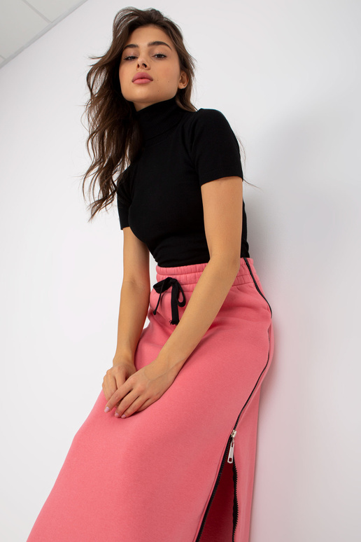 Köitega korall-midi dressipluusi seelik