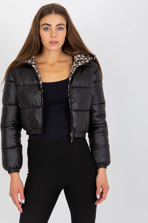 Must kahepoolne lühike tepitud jakk... Must kahepoolne lühike tepitud jakk...