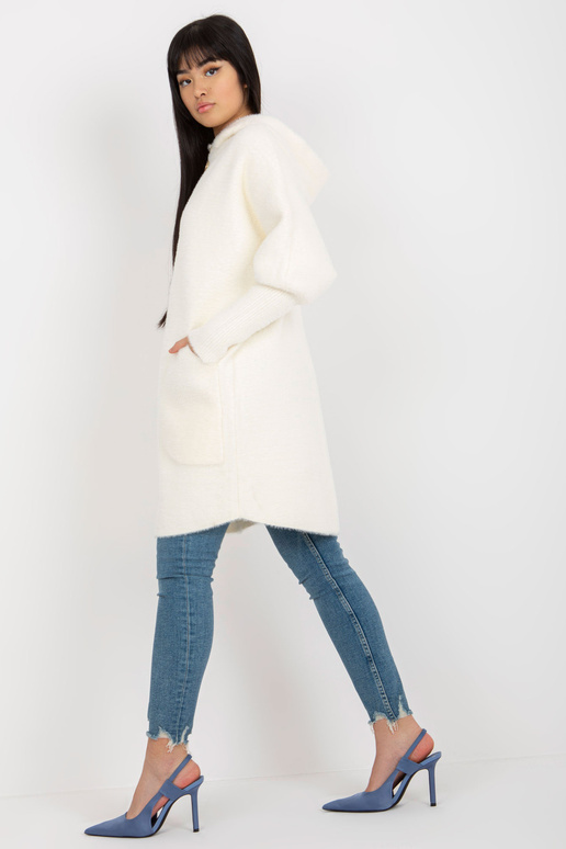 Ecru naiste alpaka mantel taskute ja...