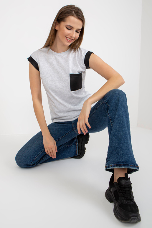 Halli melanž naiste t-särk ökonahast... Halli melanž naiste t-särk ökonahast...