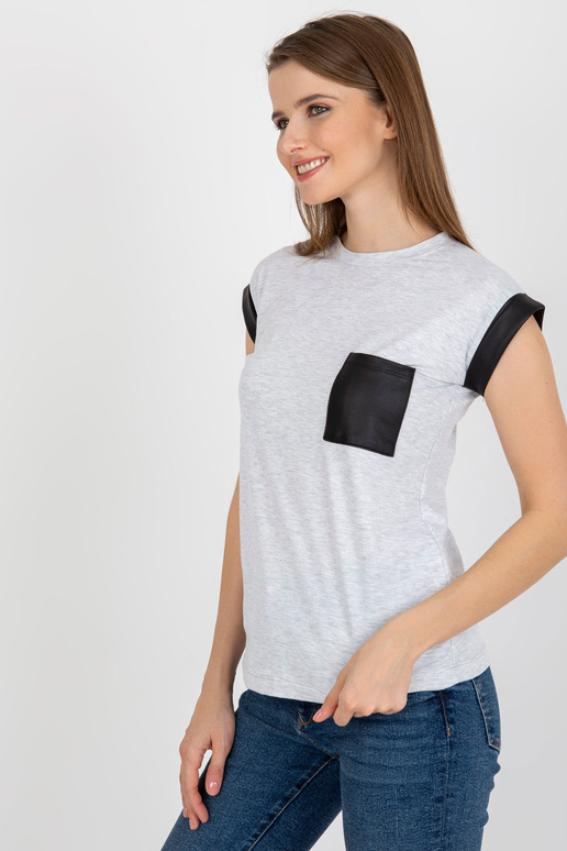 Halli melanž naiste t-särk ökonahast... Halli melanž naiste t-särk ökonahast...