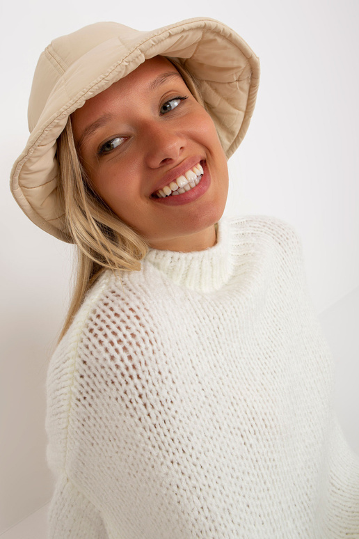 Ecru kootud minikleit