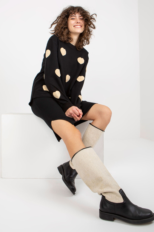 Must vabaaja komplekt oversize... Must vabaaja komplekt oversize...