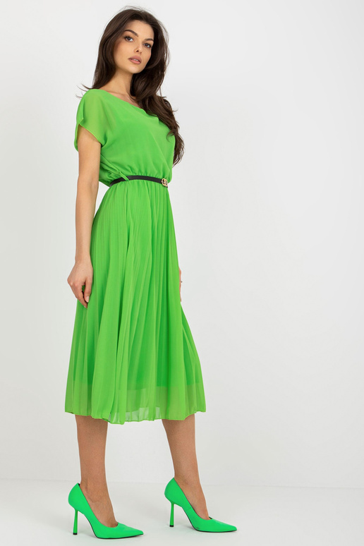 Heleroheline plisseeritud midi kleit... Heleroheline plisseeritud midi kleit...