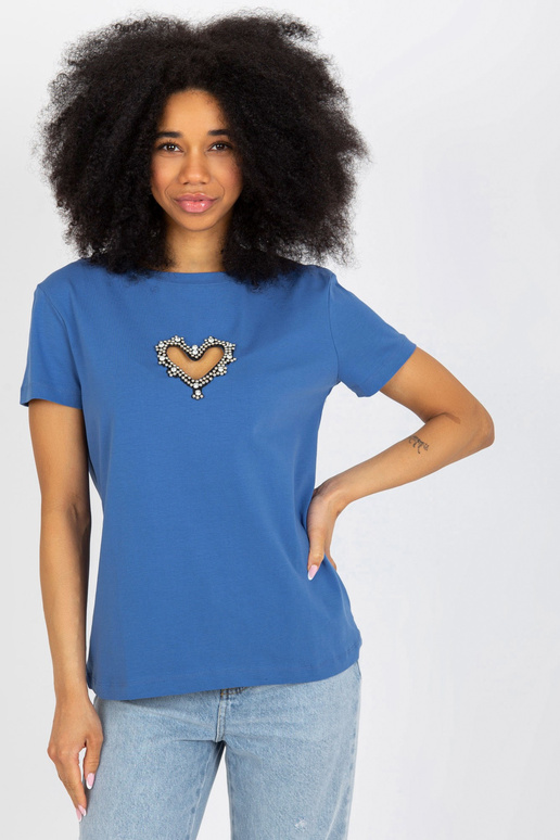 Tumesinine puuvillane...