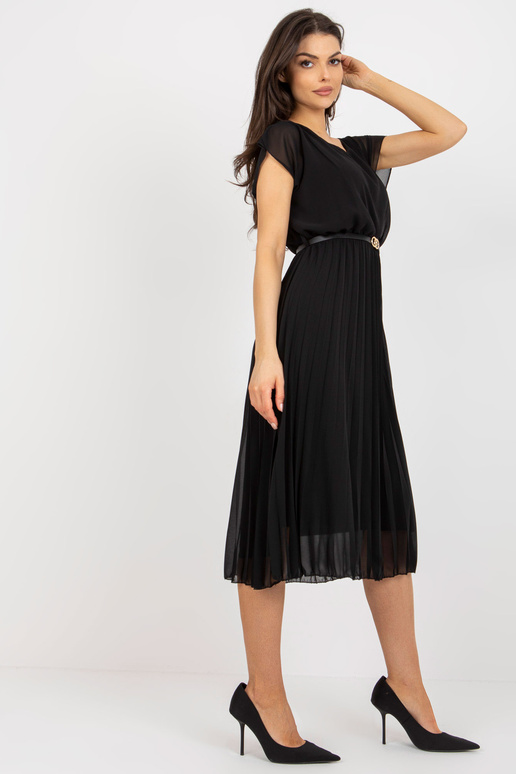 Must põletatud midikleit plisseeringuga Must põletatud midikleit plisseeringuga