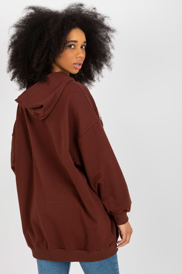 Tumepruun oversize pikk... 2