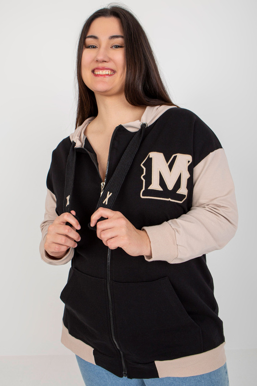 Must ja beež laiade rihmadega pluss...