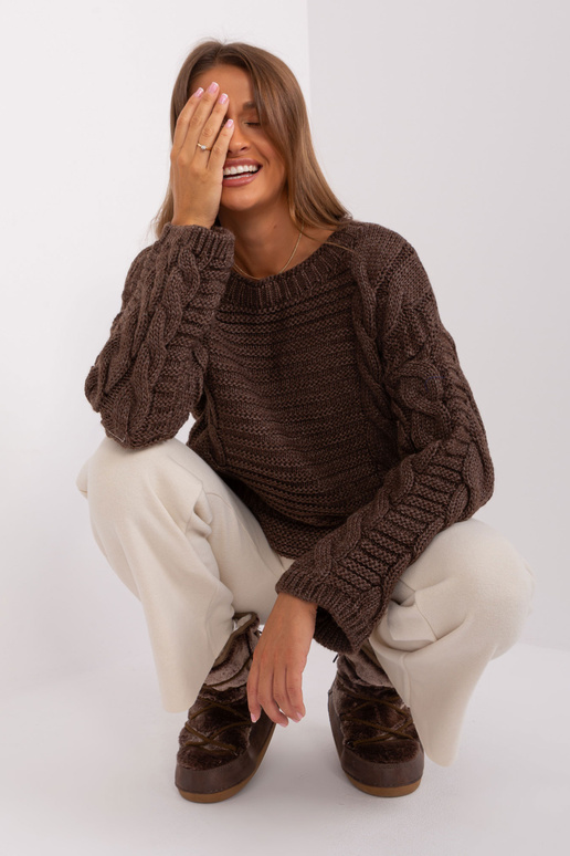 Kampsun-BA-SW-8047.92P-tumepruun