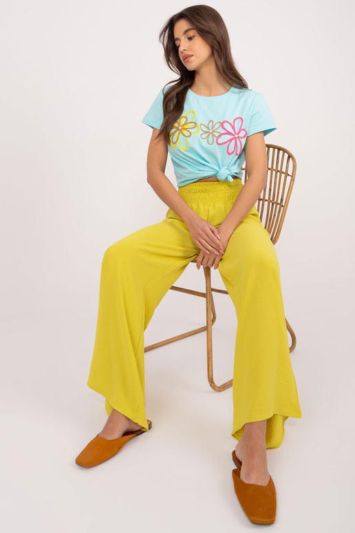 Püksid-DHJ-SP-8390.70-tumekollane