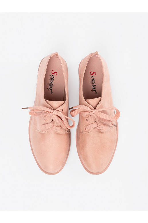 Heleroosat värvi kingad 