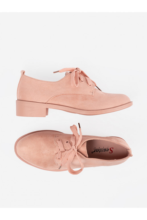 Heleroosat värvi kingad 