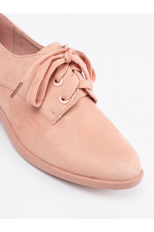 Heleroosat värvi kingad 