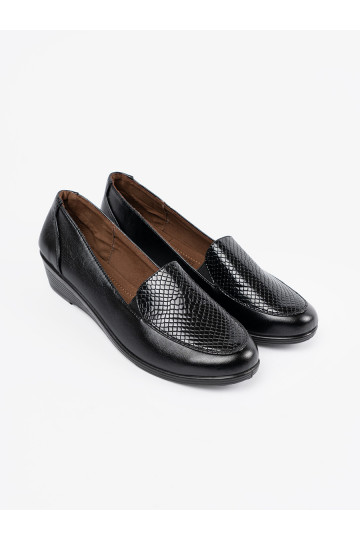 Naiste saapad z fakturą skóry węża 2