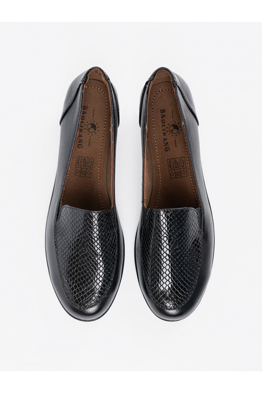  Naiste saapad z fakturą skóry węża