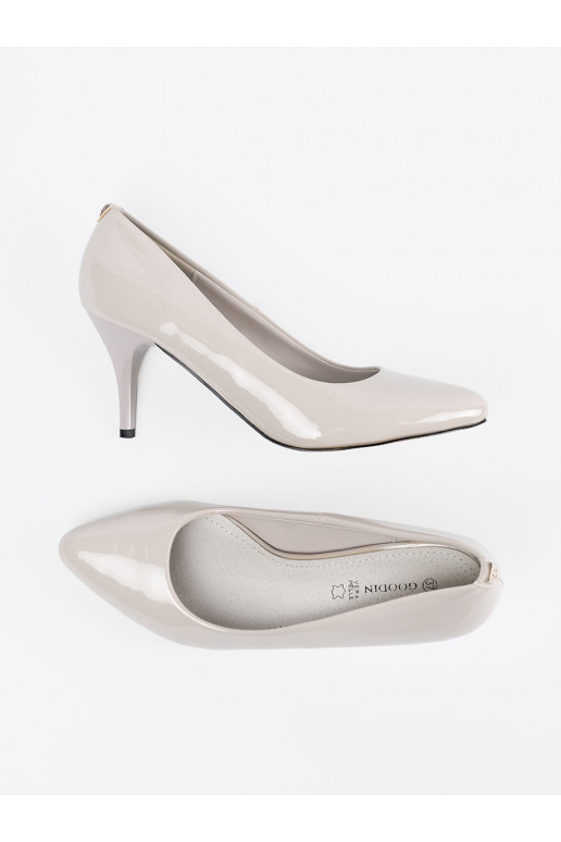 Halli värvi poolsaapad