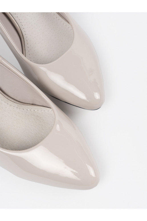 Halli värvi poolsaapad