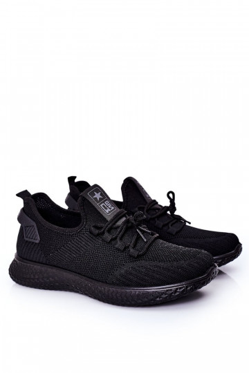Sportliku stiiliga jalanõud Slip-On Must Ryan