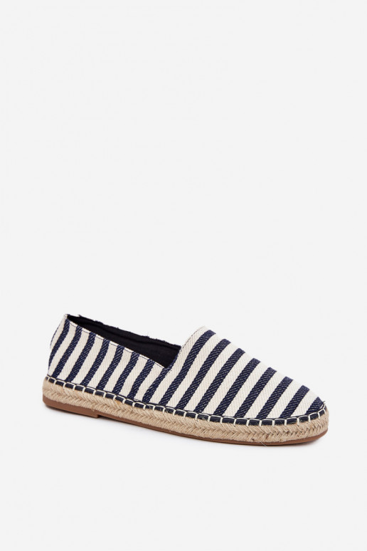 espadrillid Z Riidest triipudega tumesinist värvi Kerenz  espadrillid Z Riidest triipudega tumesinist värvi Kerenz