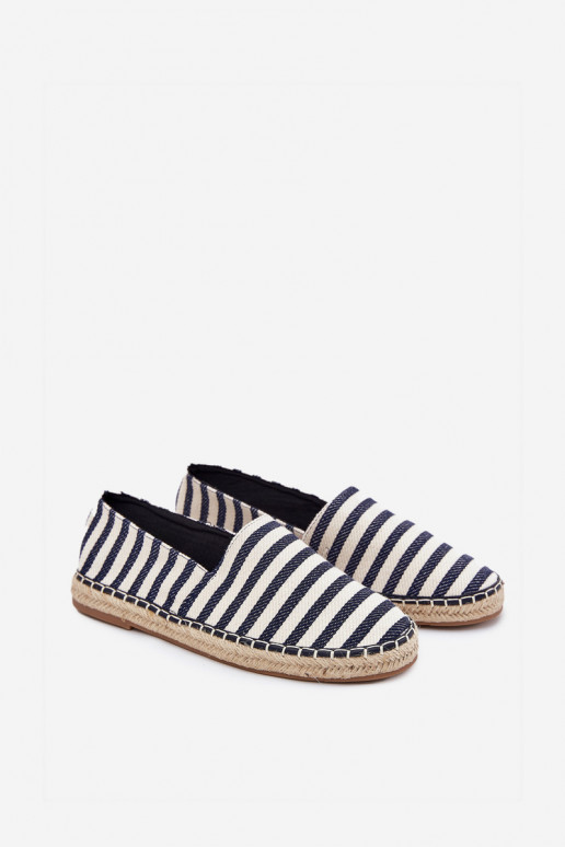 espadrillid Z Riidest triipudega tumesinist värvi Kerenz  espadrillid Z Riidest triipudega tumesinist värvi Kerenz