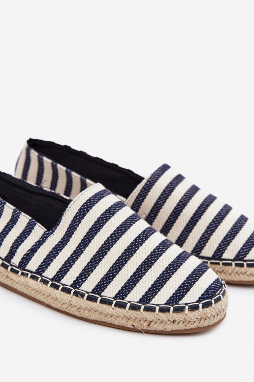 espadrillid Z Riidest triipudega tumesinist värvi Kerenz  espadrillid Z Riidest triipudega tumesinist värvi Kerenz