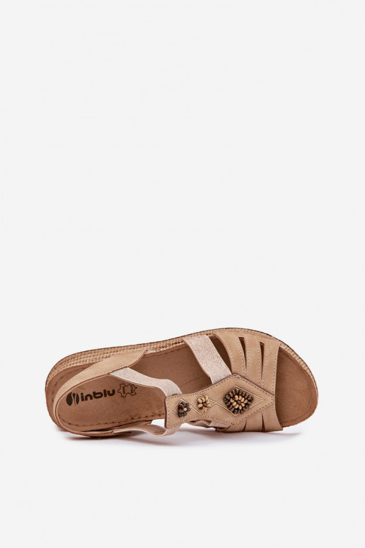 Naistesandaalid   Inblu RV000015 beeži värvi