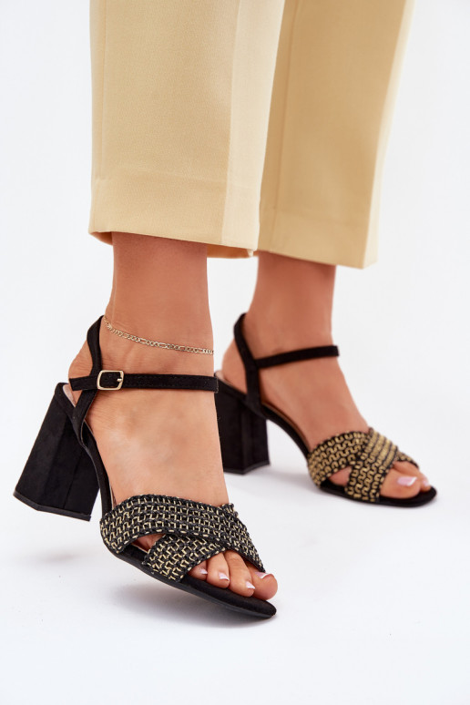 Naistesandaalid Must Almera Naistesandaalid Must Almera