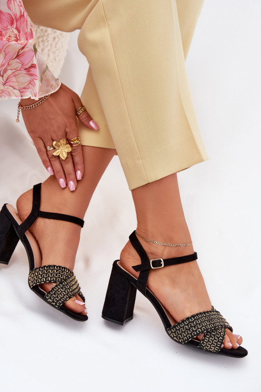 Naistesandaalid Must Almera Naistesandaalid Must Almera