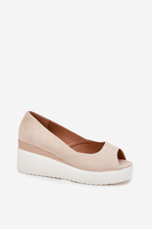 Naistesandaalid  Z u Elevandiluu värvi Velira