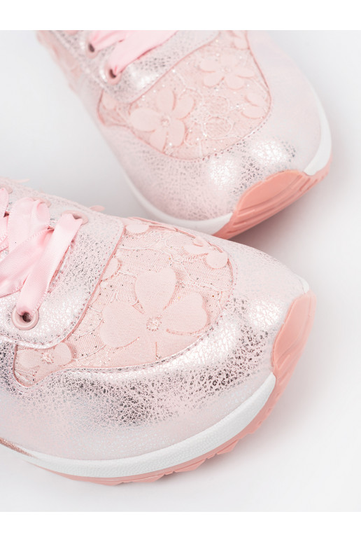 Tumeroosad värvi Naiste kingad z kwiatowym motywem Tumeroosad värvi Naiste kingad z kwiatowym motywem