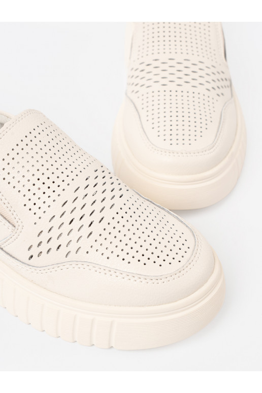 jalatsid  platvormiga beż