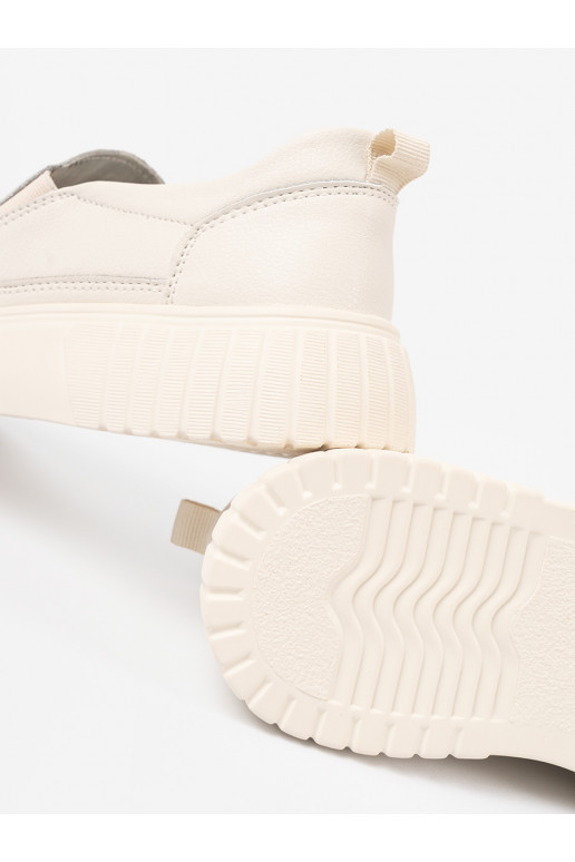 jalatsid  platvormiga beż