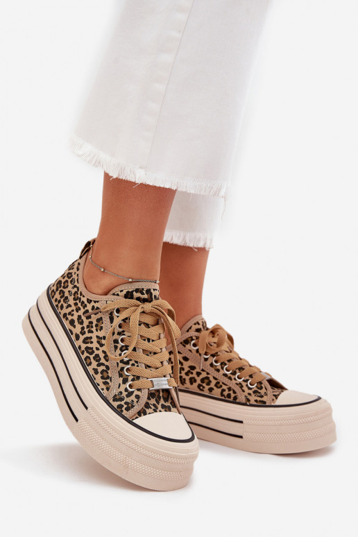 naiste saapad platvormiga leopardimustriga Marinae naiste saapad platvormiga leopardimustriga Marinae